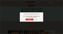 Desktop Screenshot of harmonsgrocery.com